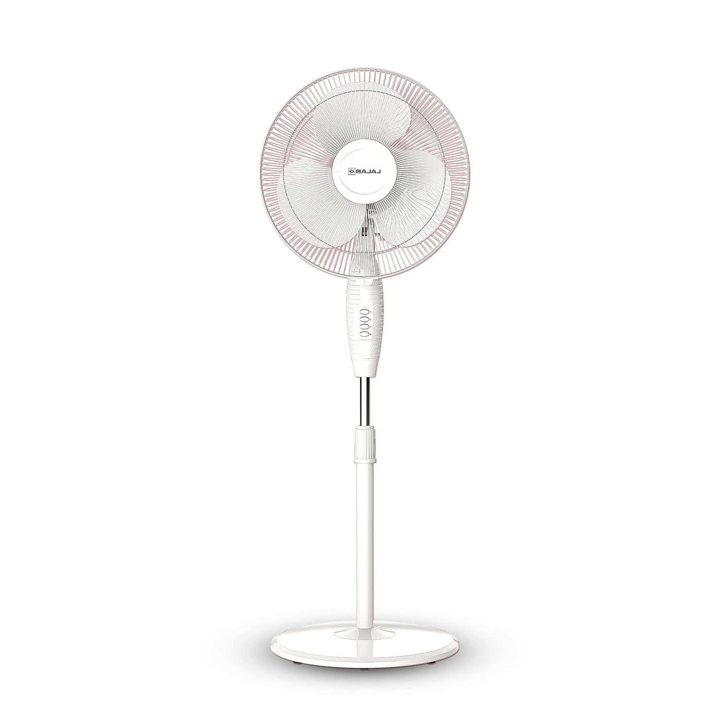 Bajaj Frore Neo 400 MM Oscillating Pedestal Fan For Home | Aerodynamically Balanced Blades | 100% Copper Motor | High Air Delivery | 3-Speed Control | Rust Free | 2 Yrs Warranty